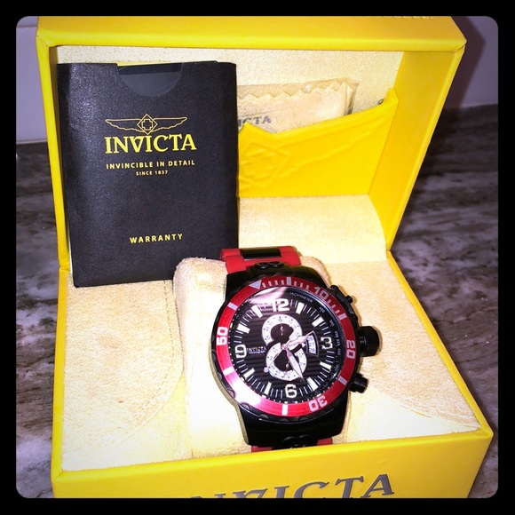Invicta Other - Invitca Men’s Corduba 52mm Black & Red Watch